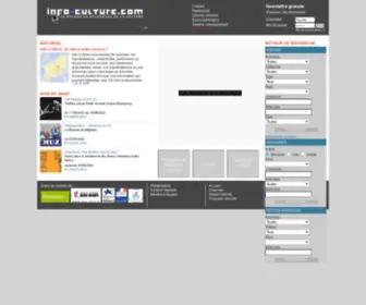 Info-Culture.com(Accueil) Screenshot