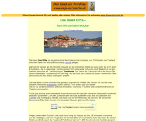 Info-Elba.de(Elba) Screenshot