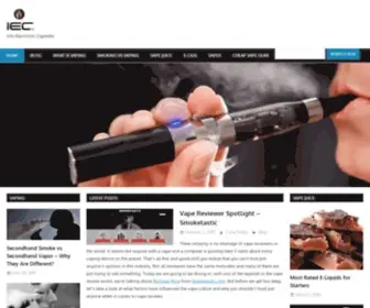 Info-Electronic-Cigarette.com(The Best Electronic Cigarette Buying Guide 2013) Screenshot