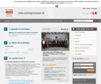 Info-Entrepriseslr.fr(Info-entreprises LR) Screenshot