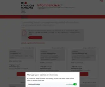 Info-Financiere.fr(Home — Info) Screenshot