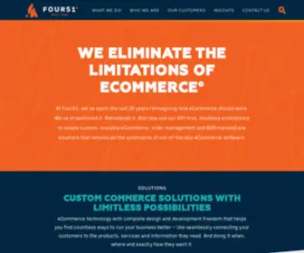 Info-Four51.com(Custom eCommerce) Screenshot