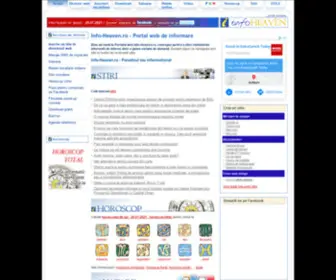 Info-Heaven.ro(Portal web de informare) Screenshot