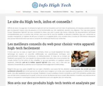 Info-High-Tech.com(Le site du High tech) Screenshot