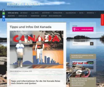 Info-Kanada.com(Tipps und Infos Ost Kanada) Screenshot