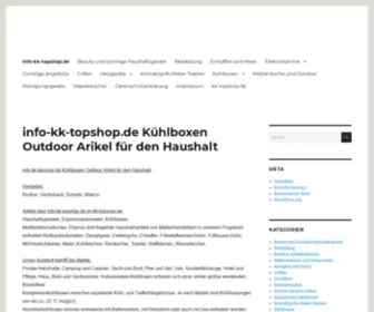 Info-KK-Topshop.de(Haushaltsgeraete von Markenherstellern) Screenshot