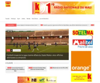 Info-Mali.com(Portail d'informations sur le Mali) Screenshot