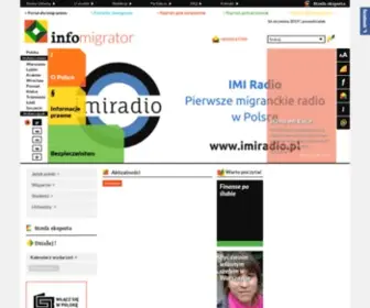 Info-Migrator.pl(Strona o finansach) Screenshot