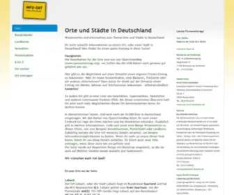 Info-ORT.de(Dit domein kan te koop zijn) Screenshot