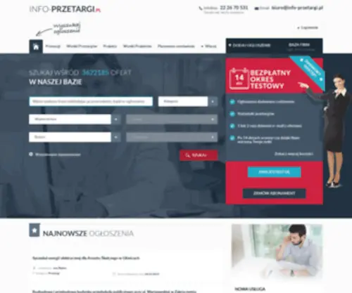 Info-Przetargi.pl(Info Przetargi) Screenshot