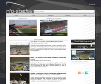 Info-Stades.fr(Info Stades) Screenshot
