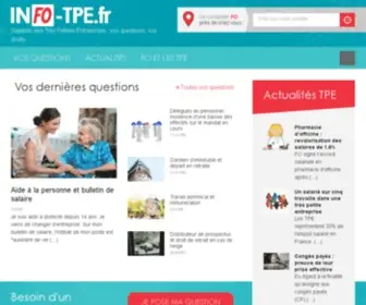 Info-TPE.fr(Salariés des Très Petites Entreprises) Screenshot