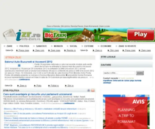 Info-Ziare.ro(Ziare si Reviste) Screenshot