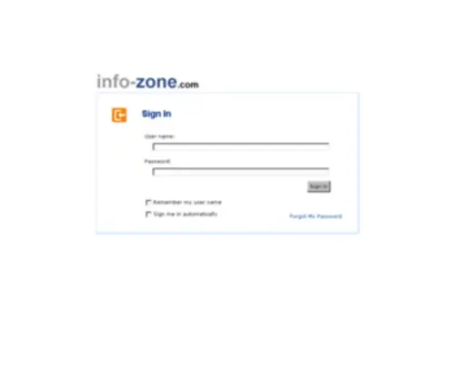 Info-Zone.com(Info Zone) Screenshot