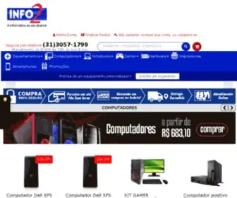 Info2.com.br(Computadores, Notebooks e Periféricos) Screenshot