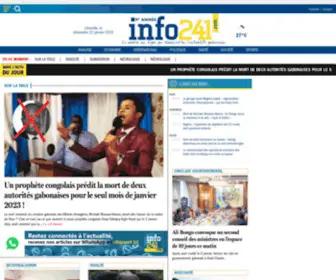 Info241.com(L'information gabonaise en continu) Screenshot