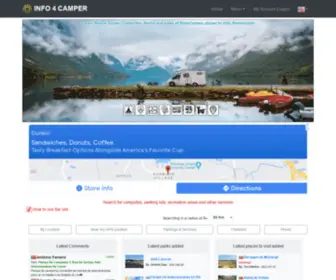 Info4Camper.com(Info4Camper) Screenshot