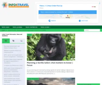 Info4Travel.com(Travel Information) Screenshot