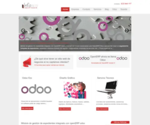 Infoacp.es(Proveedor informático murcia) Screenshot