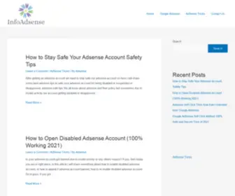 Infoadsense.com(We are top AdSense Seller around the world) Screenshot