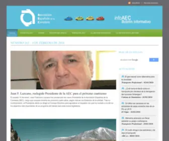 Infoaec.com(Boletín informativo de la Asociación Española de la Carretera (AEC)) Screenshot