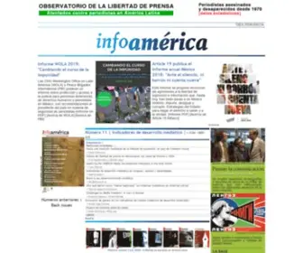 Infoamerica.org(Comunicación) Screenshot