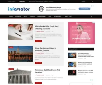 Infoaviator.org(How-To Advice, Reviews and Publishing Services) Screenshot