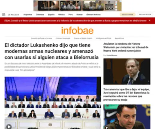 Infobae.com(Infobae América) Screenshot