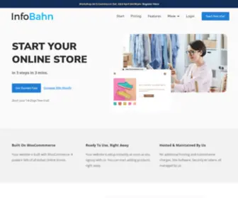 Infobahn.co.in(Web Development) Screenshot