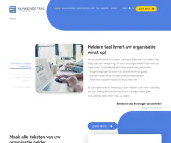 Infobasket.org(Helder schrijven) Screenshot