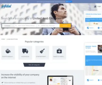 Infobel.ae(United Arab Emirates Local Business Directory) Screenshot