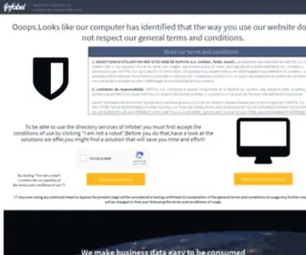 Infobel.dk(Infobel Danmark) Screenshot