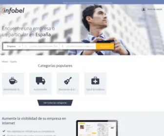 Infobel.es(Infobel España) Screenshot