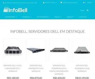 Infobell.com.br(Servidores, Storages e Networking Seminovos) Screenshot