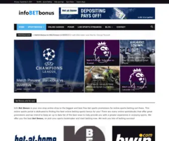 Infobetbonus.com(InfoBetBonus) Screenshot