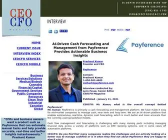 InfobizceocFo.net(Payference) Screenshot