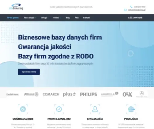 Infobrokering.pl(Bazy firm) Screenshot