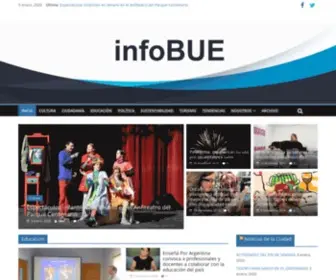 Infobue.com.ar(Noticias de Buenos Aires) Screenshot