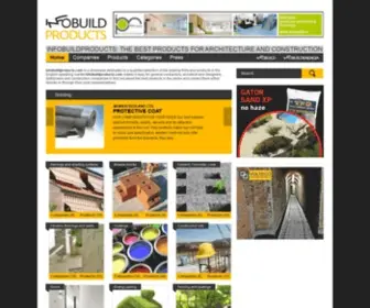 Infobuildproducts.com(Infobuild products) Screenshot