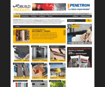 Infobuildproduits.fr(Infobuild produits Infobuild produits) Screenshot