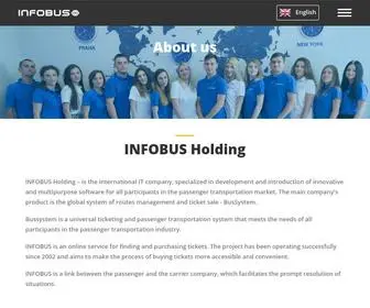 Infobus.info(INFOBUS Holding) Screenshot