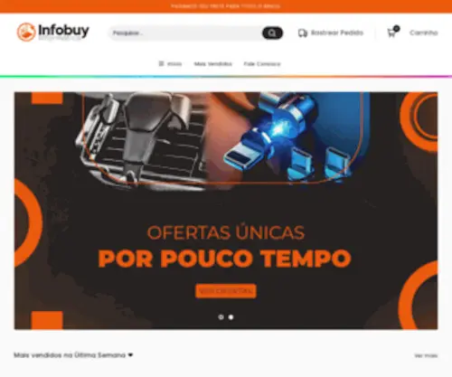 Infobuy.com.br(Infobuy España) Screenshot