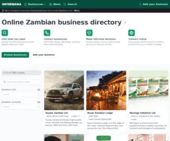 Infobwana.com(Infobwana) Screenshot