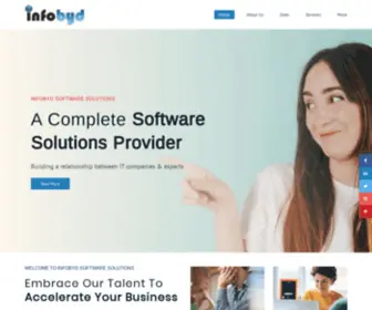 Infobyd.com(Software Solution Provider) Screenshot