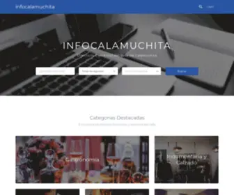 Infocalamuchita.com(Directorio Comercial del Valle de Calamuchita) Screenshot