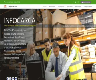 Infocarven.com(Infocarga) Screenshot