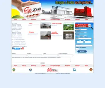 Infocasas.com.mx(Casas Durango) Screenshot