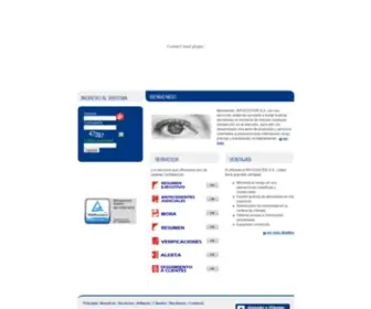 Infocenter.com.bo(INFOCENTER S.A) Screenshot
