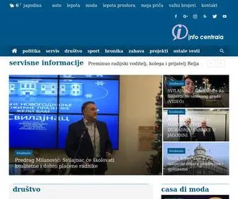 Infocentrala.rs(Info centrala) Screenshot