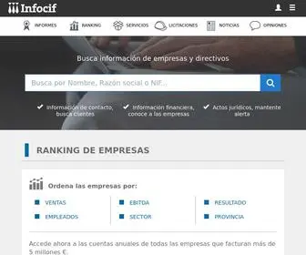 Infocif.es(Información) Screenshot